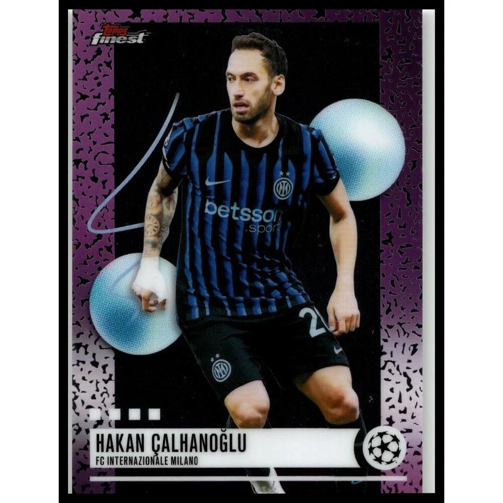 2025-26 Finest UEFA Hakan Çalhanoğlu #290 Inter Milan Uncommon